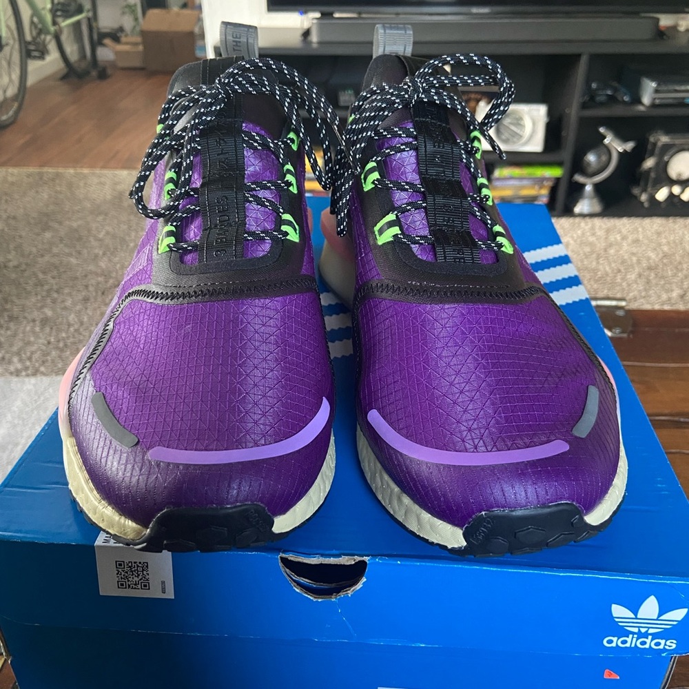 NMD_R1 V3 SHOES Purple - Picture 2 of 9